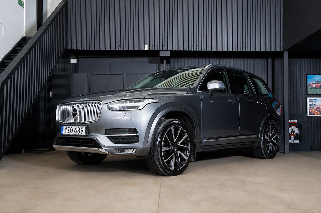 Volvo XC90 T5 AWD Aut Inscription / 7-Sits / Drag  / Vhjul / VOC