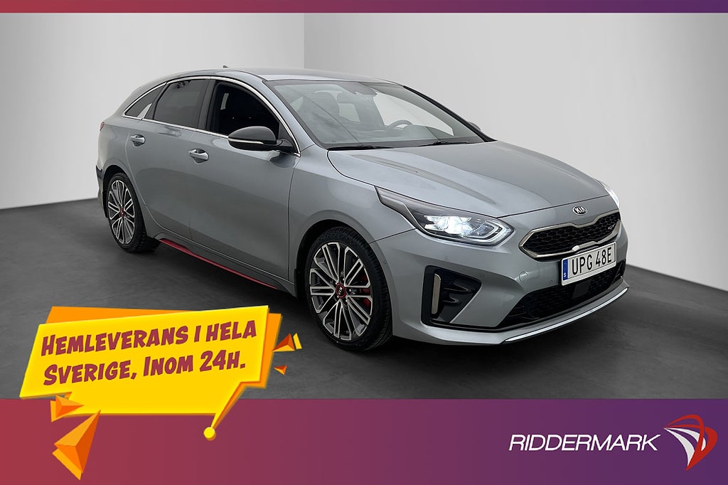 Kia ProCee'd GT 204hk JBL Kamera Navi Halvskinn CarPlay