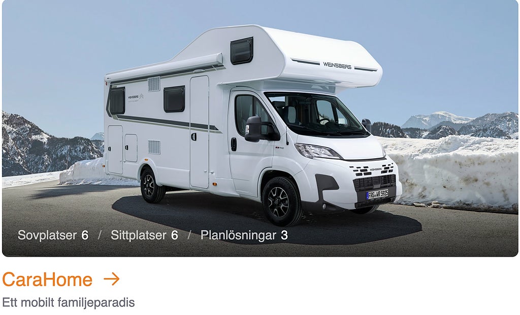Weinsberg CaraHome 