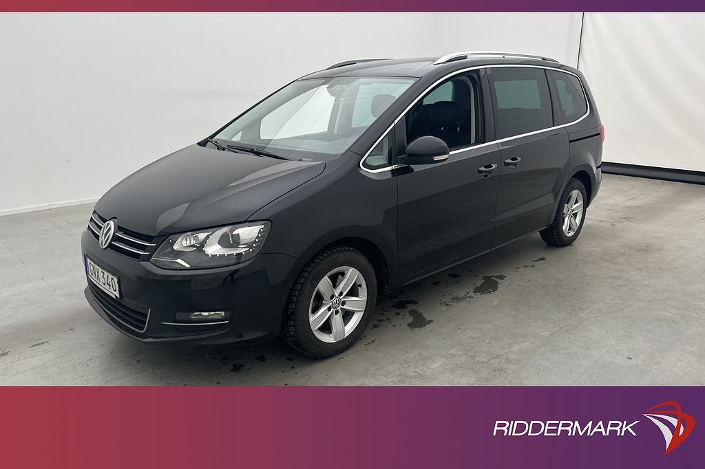 Volkswagen Sharan TDI 4M 184hk GT 7-Sits Värm Kamera El-dörr