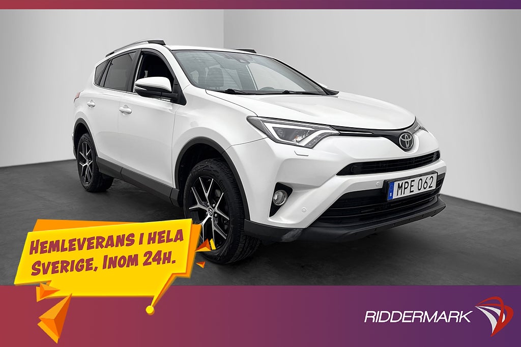 Toyota RAV4 2.0 VVT-i AWD Active Plus Värmare Kamera Drag