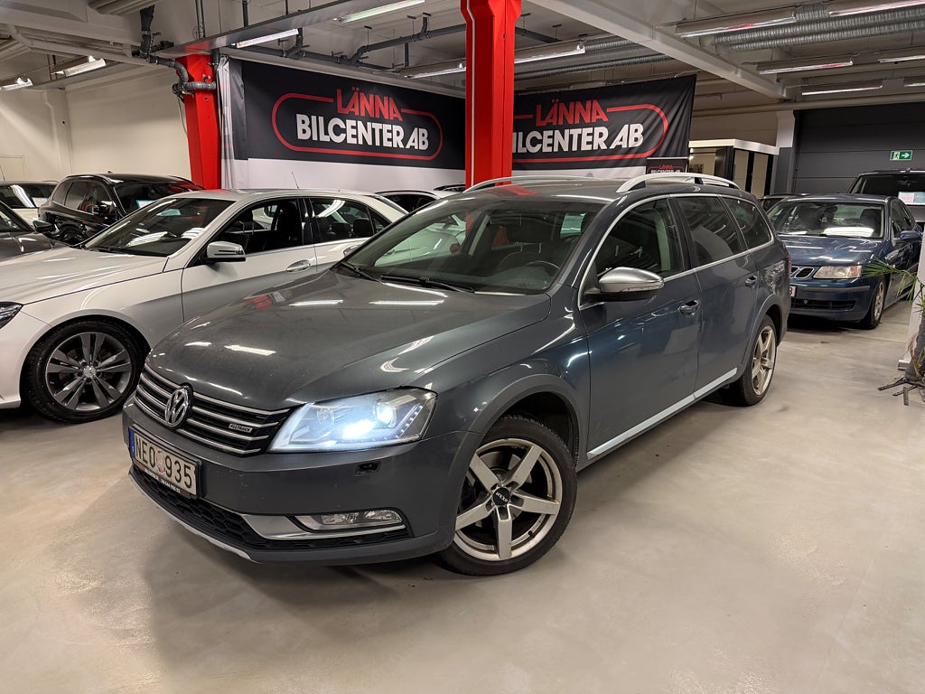 Volkswagen Passat Alltrack 2.0 TDI 4M Aut 1 ägare Drag Kamera Skinn SoV