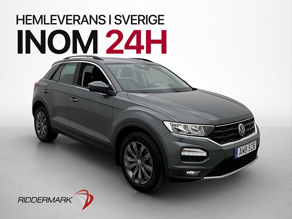 Volkswagen T-Roc TSI 110hk P-Sensorer CarPlay Adapt-Fart