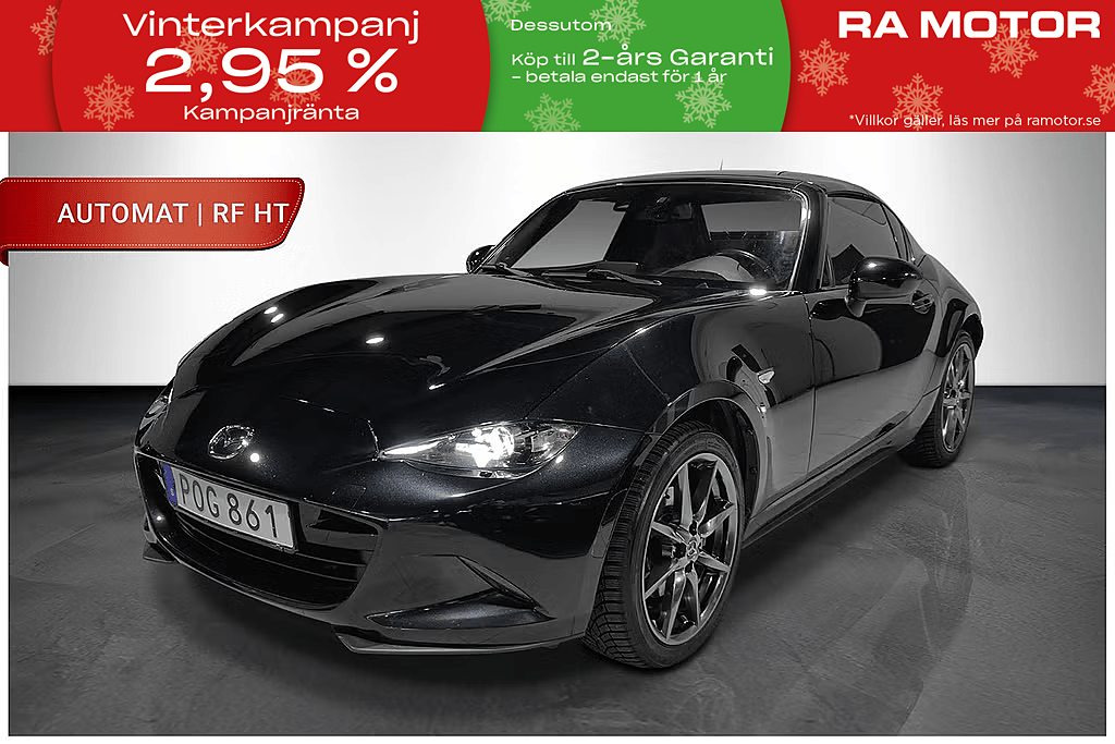 Mazda MX-5 RF 2.0 160hk | Automat | Hardtop | Nyservad 2018