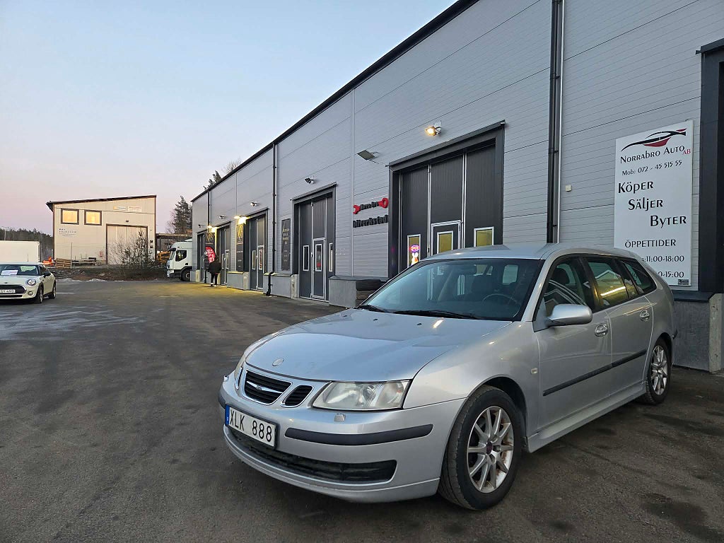 Saab 9-3 SportCombi 1.8t Linear Euro 4 Fåägare,LÅGMILl!