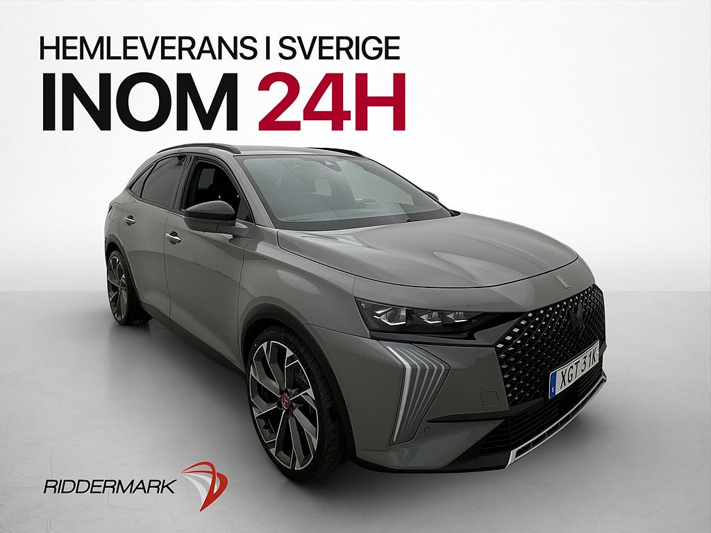 DS 7 E-Tense 4x4 360hk Performance Line Värmare 360° Navi