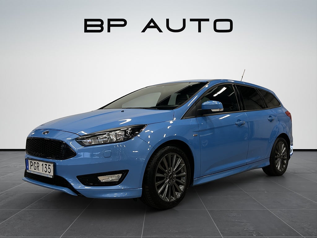 Ford Focus Kombi 1.0 EcoBoost ST-Line Nyservad 1Brukare Drag