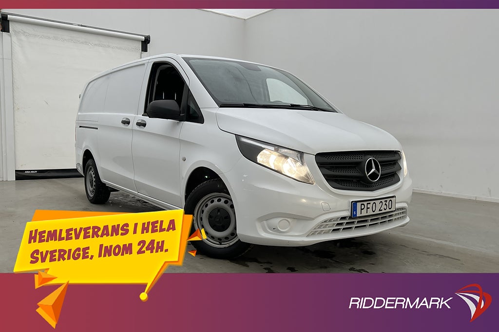 Mercedes-Benz Vito L2 114 Värmare 3-Sits Dragkrok Moms