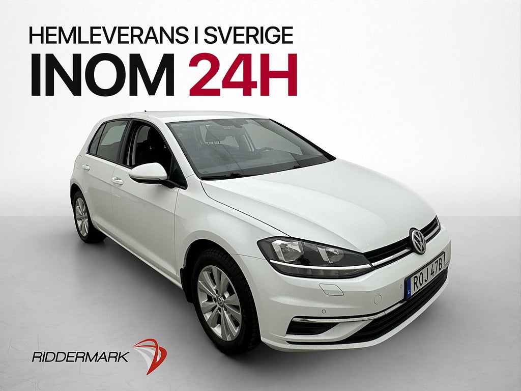 Volkswagen Golf 1.0 TSI 116hk P-Sensorer CarPlay 0.49 l/mil