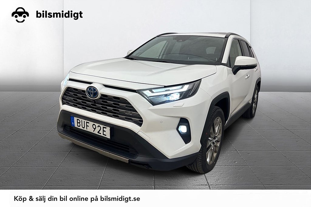 Toyota RAV4 Hybrid AWD-i Executive Premium Drag Läder Elsäten 360° JBL 222hk