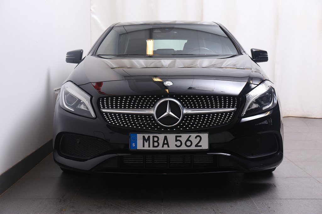 Mercedes-Benz A 180 122hk AMG Sport Diamantgrill Kamera 2016