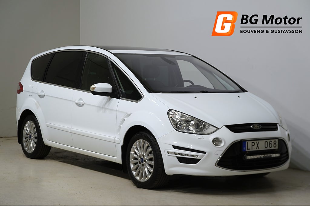 Ford S-Max 2.0 TDCi 140HK Business 7-sits/Drag/Keyless/Pano/Skinn