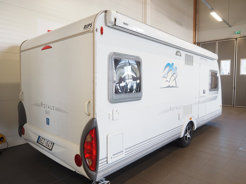 Knaus 560 Royale Alde AC El-markis Solcell 2007