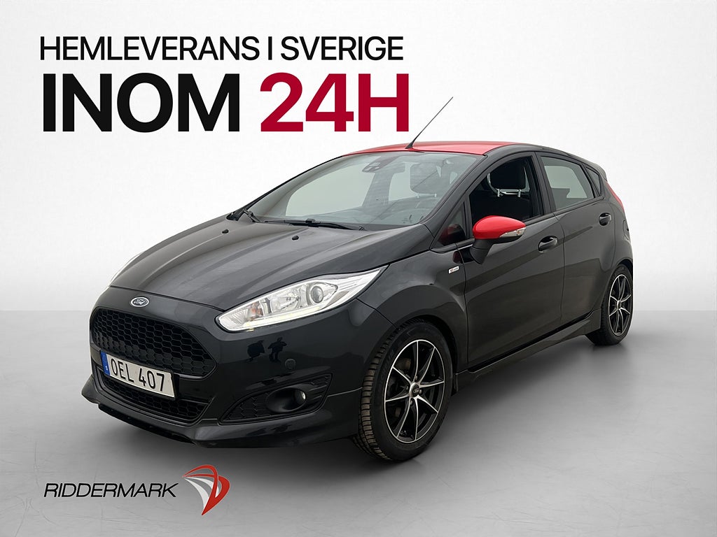 Ford Fiesta 100hk ST-Line M/K-Värmare 1-Brukare 0.43L/Mil