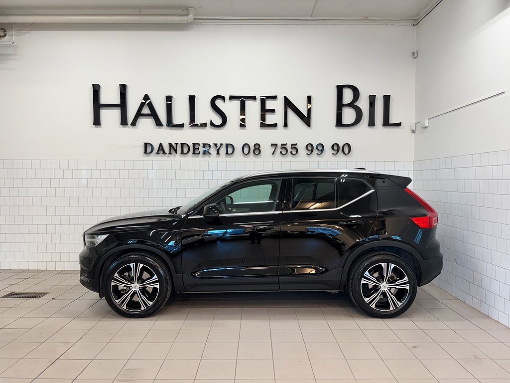 Volvo XC40 Recharge T4 Inscription 1Äg Moms Skinn Pano Svensksåld