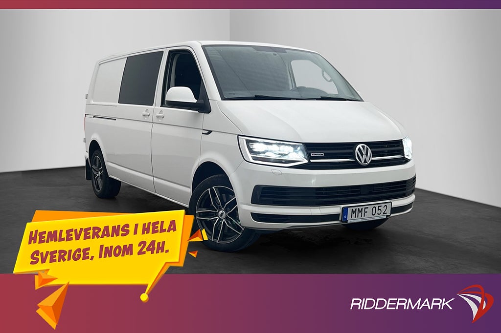 Volkswagen Transporter Kombi L2 4M Värm Dragkrok LED 5-Sits