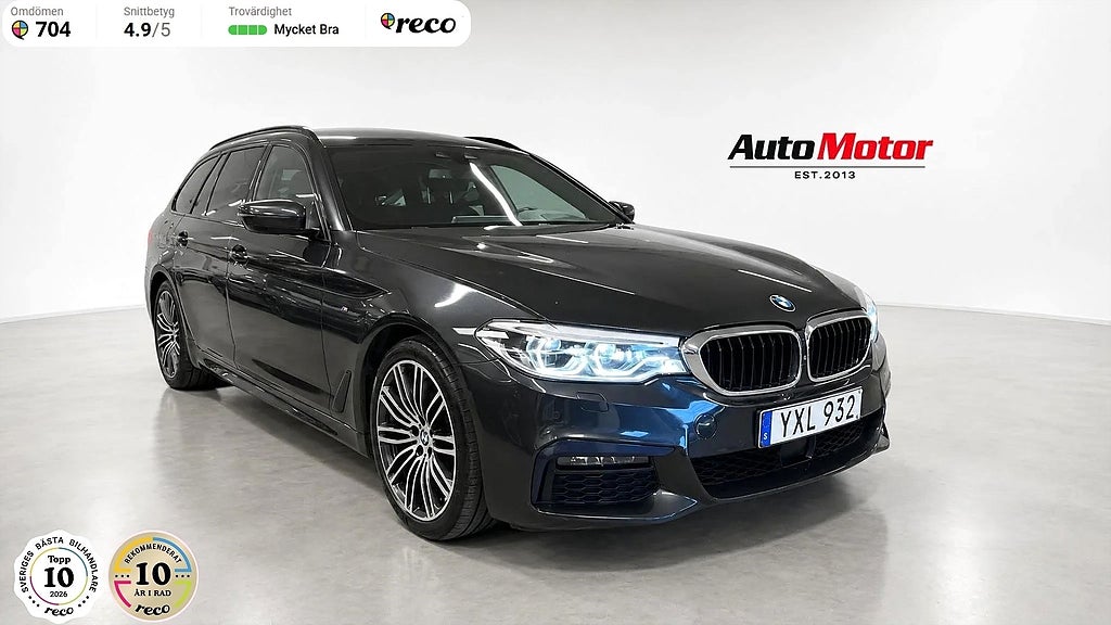 BMW 520d xDrive Touring M-sport 190hk Panorama/Värmare/Drag/360