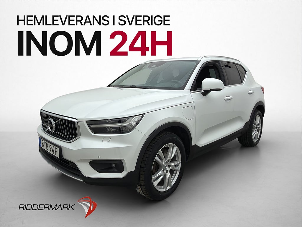 Volvo XC40 T4 211hk Inscription Exp H/K VOC Kamera Drag