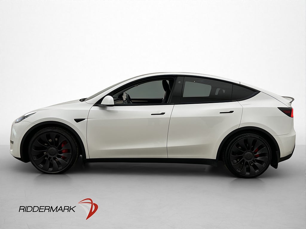 Tesla Model Y Performance 534hk Autopilot Dragkrok Pano MOMS