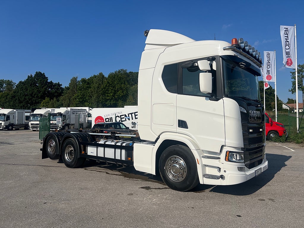 Scania R500 6x2*4 Lastväxlare inkl Schaktflak & Tippkärra