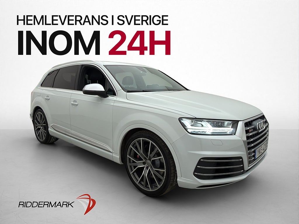 Audi SQ7 4.0 TDI Q. V8 435hk 7-SITS Cockpit Pano *SE SPEC*