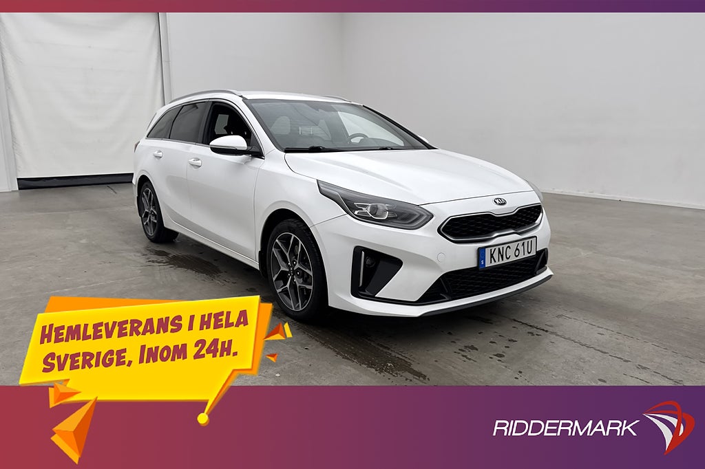 Kia Ceed Sportswagon 136hk GT-Line Dragkrok Kamera CarPlay