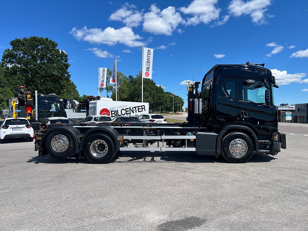 Scania G450 6x2*4 XT Lastväxlare, Fullt Plogutrustad