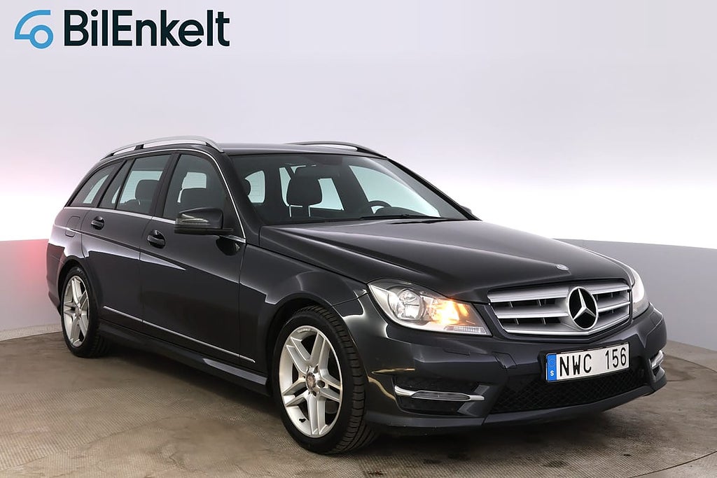 Mercedes-Benz C220 T CDI 7G-Tronic AMG Dragkrok | Navigation