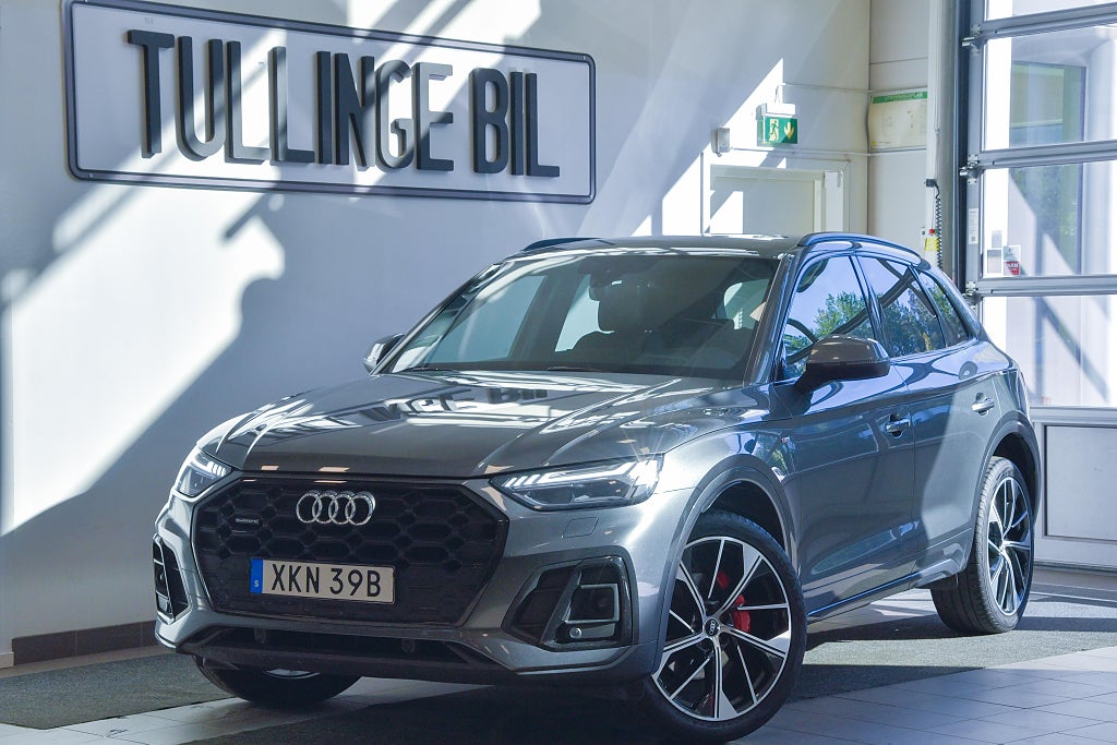 Audi Q5 TDI Q 204HK S Line Matrix Cockpit Drag Värm Navi 21"