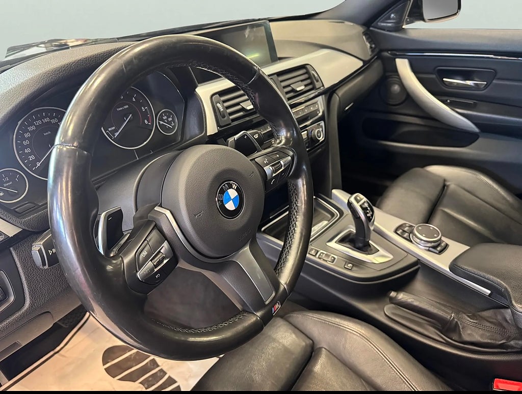 BMW 420D xDrive Gran coupe M-sport Taklucka H/K Skinn - miniatyr 11