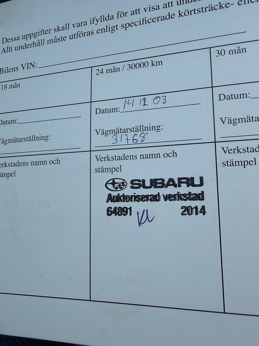Subaru XV  2.0 4WD Manuell, 147hk