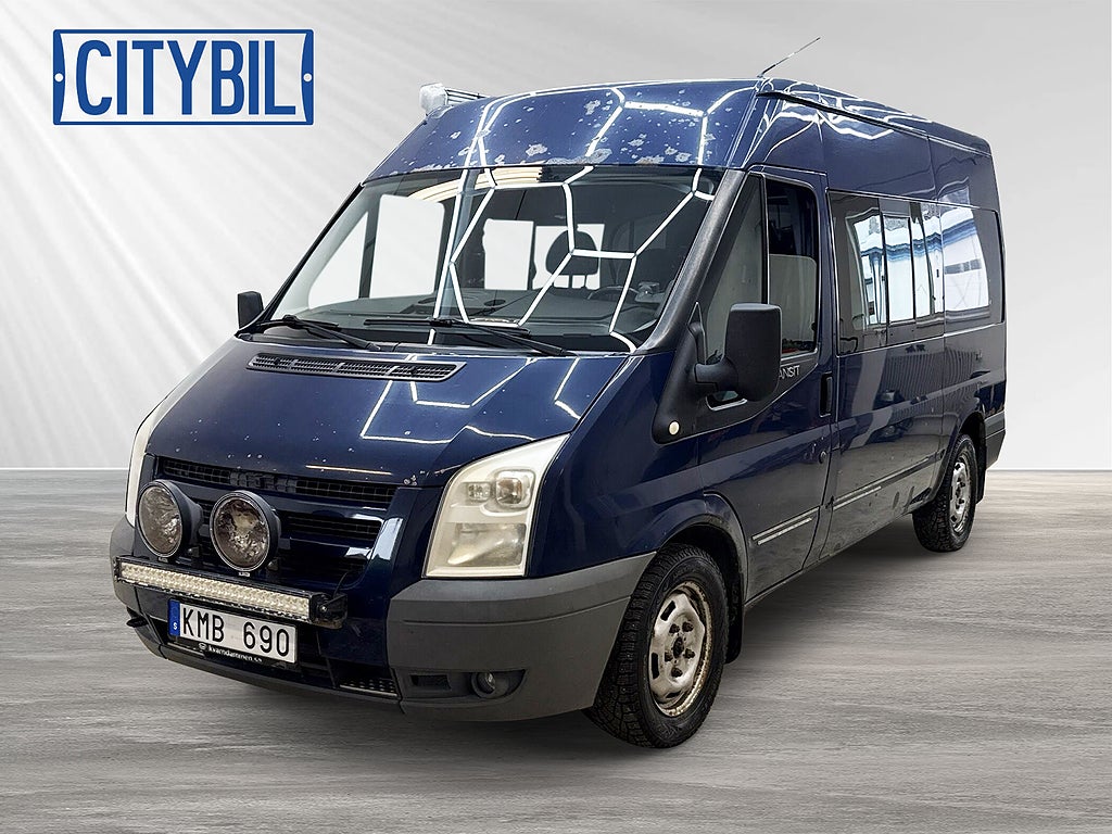 Ford transit T300 Crew Van 2.2 TDCi 5-Sits Värmare Drag Extraljus