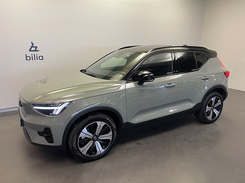 Volvo XC40 Recharge Ultimate / Dragkrok / Tonade rutor /...