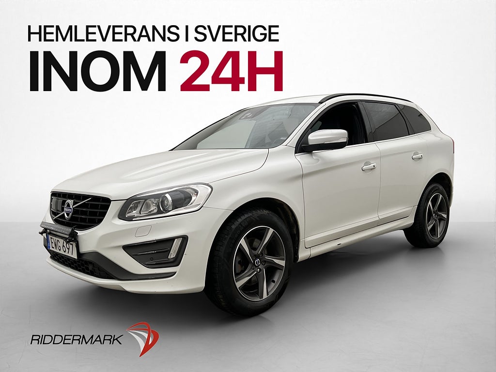 Volvo XC60 D4 190hk AWD R-Design Värmare VOC Adaptiv Drag