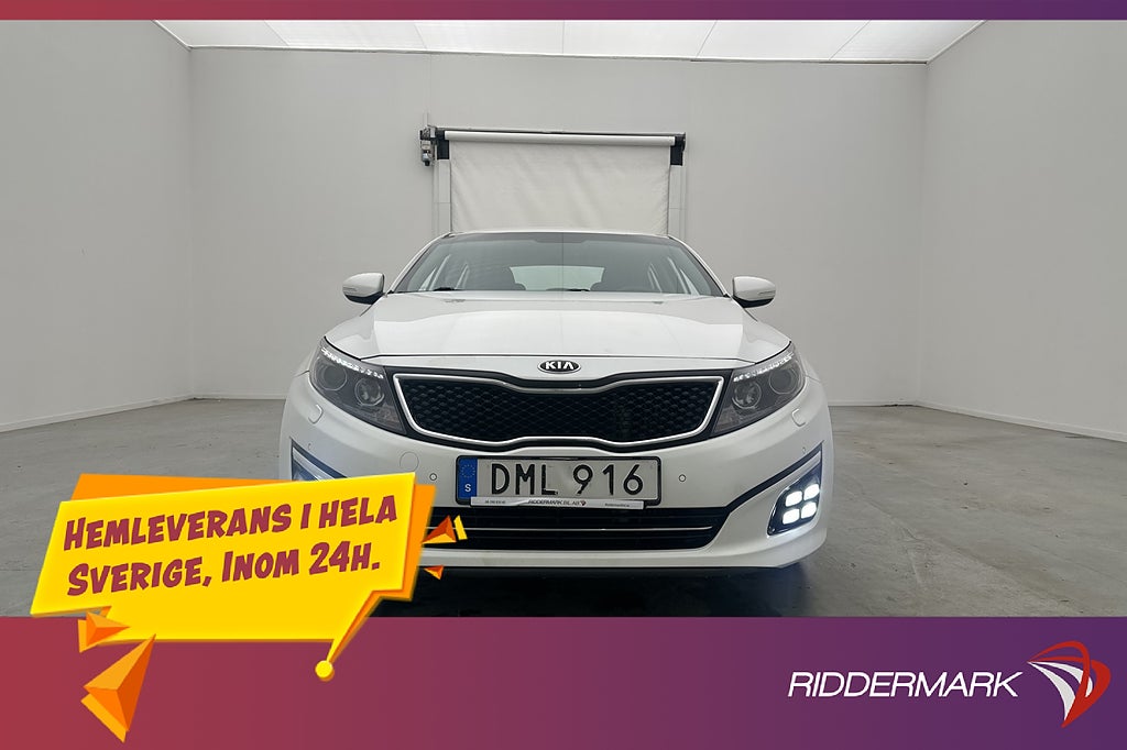 Kia Optima 1.7 CRDi Dragkrok Sensorer Rattvärme Bluetooth