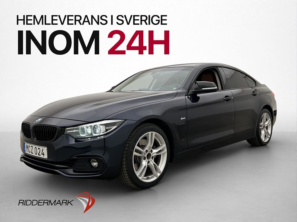 BMW 430 i xDrive GC Sportline Läder Heldigital Navi 252hk