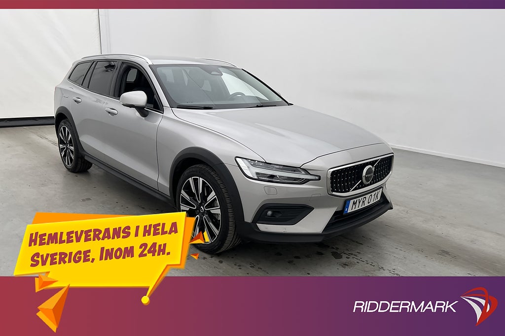 Volvo V60 Cross Country B4 AWD Plus VOC Värm Drag 360°  MOMS
