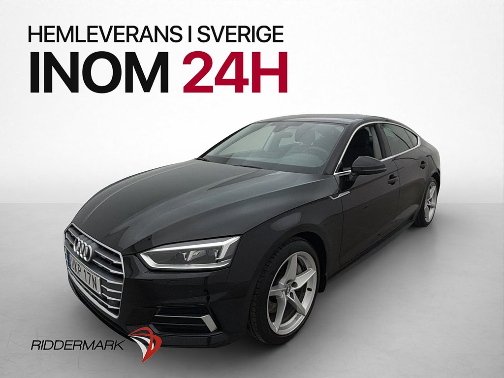 Audi A5 45 2.0 TFSI quattro Endast 0,67l/mil Värmare Drag