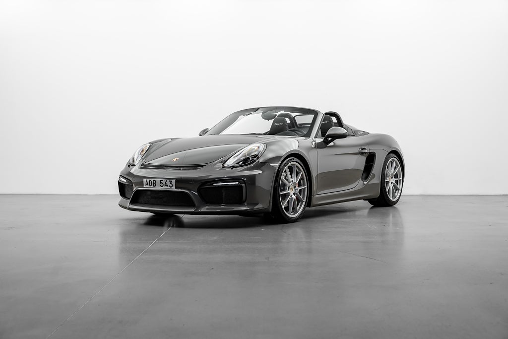 Porsche Boxster Spyder - Svensksåld - 2 ägare & få mil