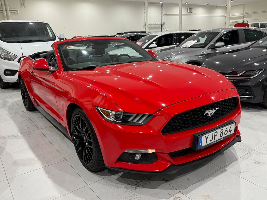 Ford Mustang 2.3 EcoBoost / Clean Carfax / Cabriolet / 317hk 