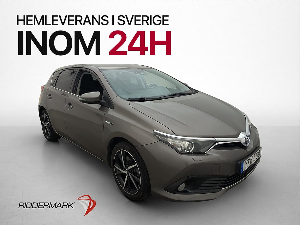 Toyota Auris Hybrid 136hk Intense Edition Kamera 0,39l/mil