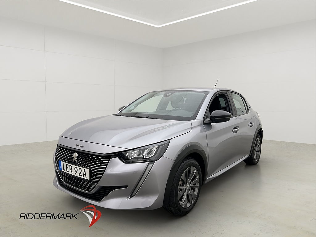 Peugeot E-208 136hk Active Sensorer Bluetooth Farthållare
