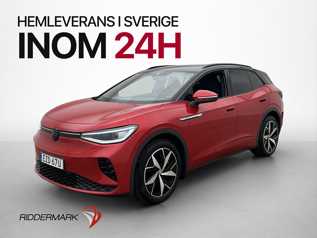 Volkswagen ID.4 GTX Top Sport HUD Drag Värmare 360° Massage
