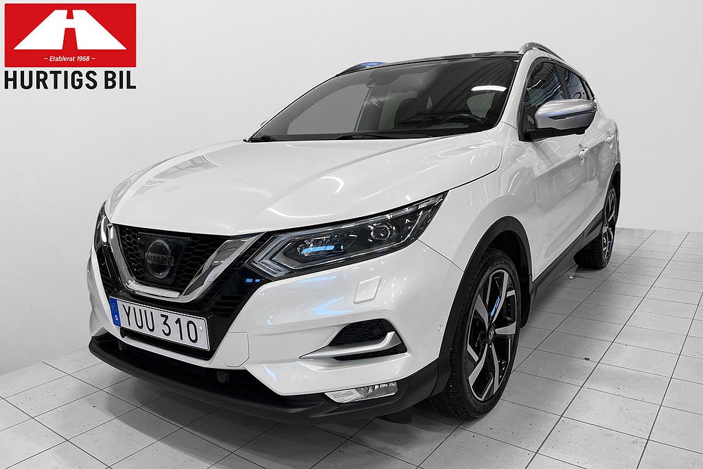 Nissan Qashqai 1.2 DIG-T XTRONIC-CVT 115hk Tekna + Drag Panorama