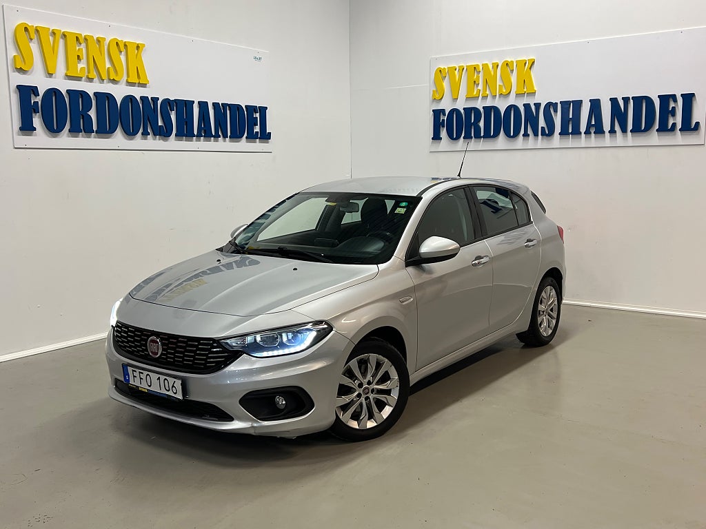 Fiat Tipo 1.4 FIRE T-JET Lounge P-Sensor (Årsskatt=976KR) Euro 6
