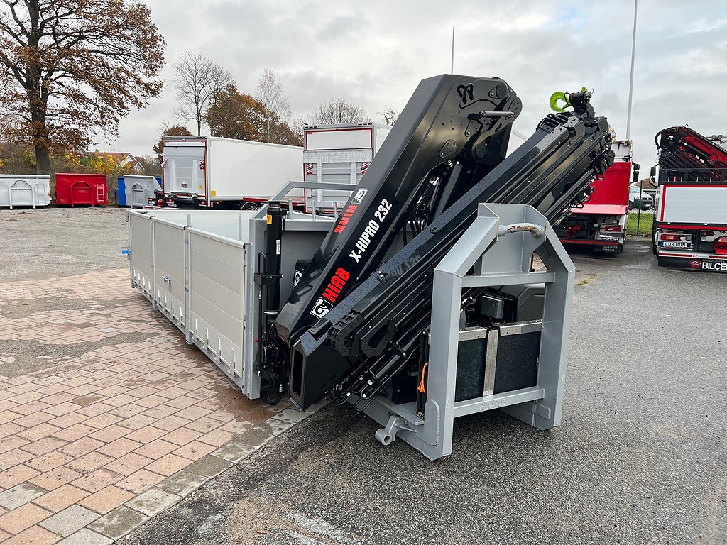 Övriga Nytt Kranflak Hiab eX.232.HiPro E-5 Kran Schaktlucka