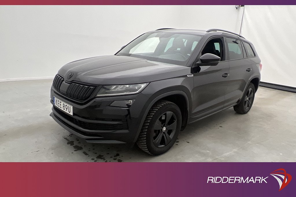 Skoda Kodiaq 4x4 190hk Sportline 7-Sits Canton Värmare Drag