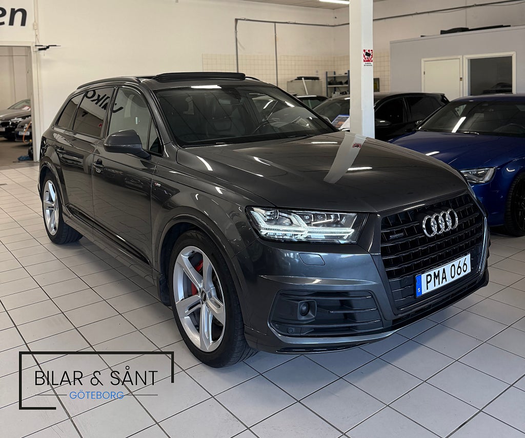 Audi Q7 3.0 TDI V6 quattro S-Line Matrix Cockpit Valcona Pano