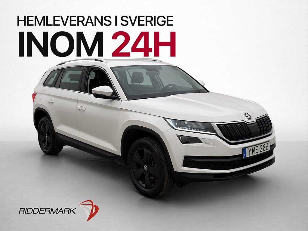 Skoda Kodiaq TSI 4x4 180hk 7-Sits Kamera CarPlay Dragkrok