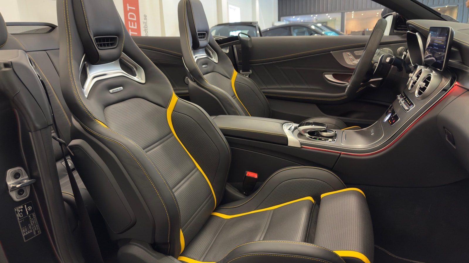 Mercedes-Benz C63 S AMG V8 510hk Cabriolet | Final Edition 2022 - miniatyr 20